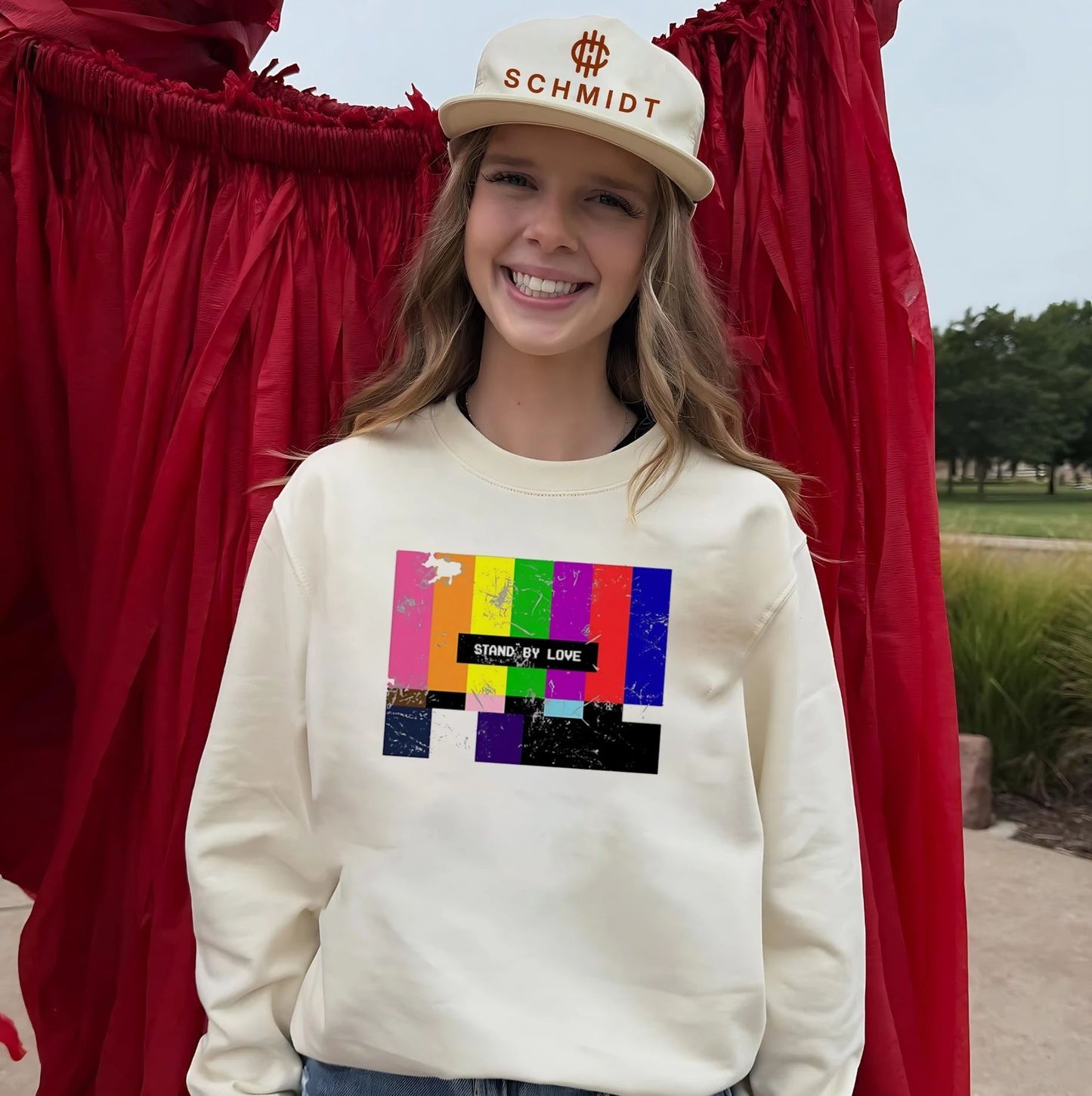 Stand By Love Pride rainbow shirt