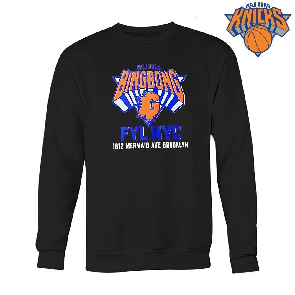 New York Bing Bong New York Knicks Nba Basketball Finals Fyl Nyc 2026 1612 Mermaid Ave Brooklyn Shirt