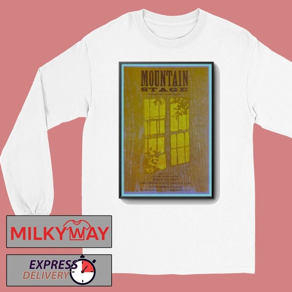 Poster Mountain Stage May 3 2026 Culture Center Theater LIMITED shirt