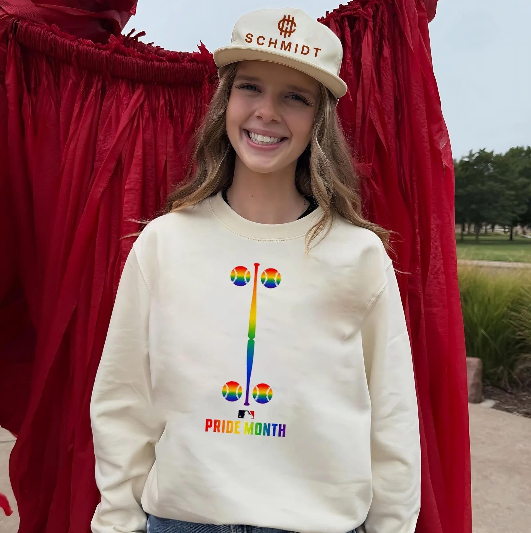 2026 MLB Pride Month Logo Shirt