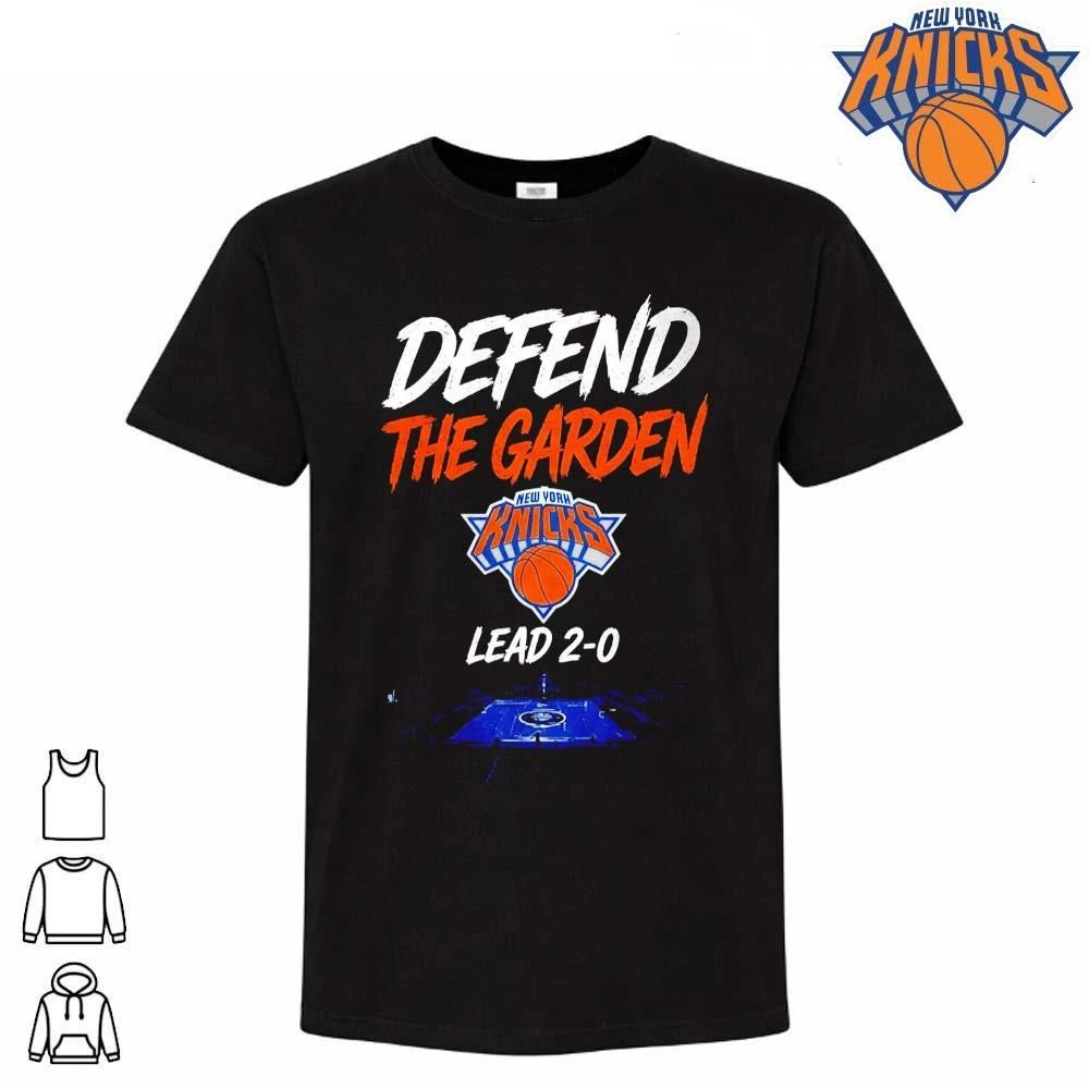 Defend The Garden New York Knicks Lead 2 0 Madison Square Garden NBA Finals 2026 Shirt