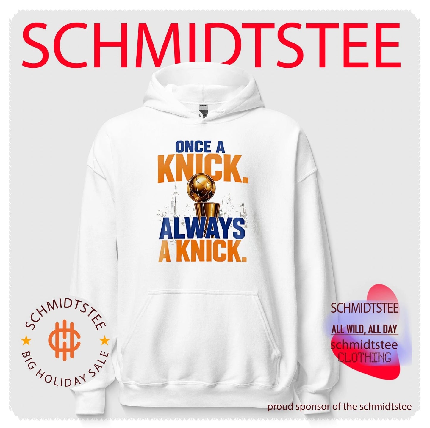 New York Knicks one a knick always a knick skyline shirt