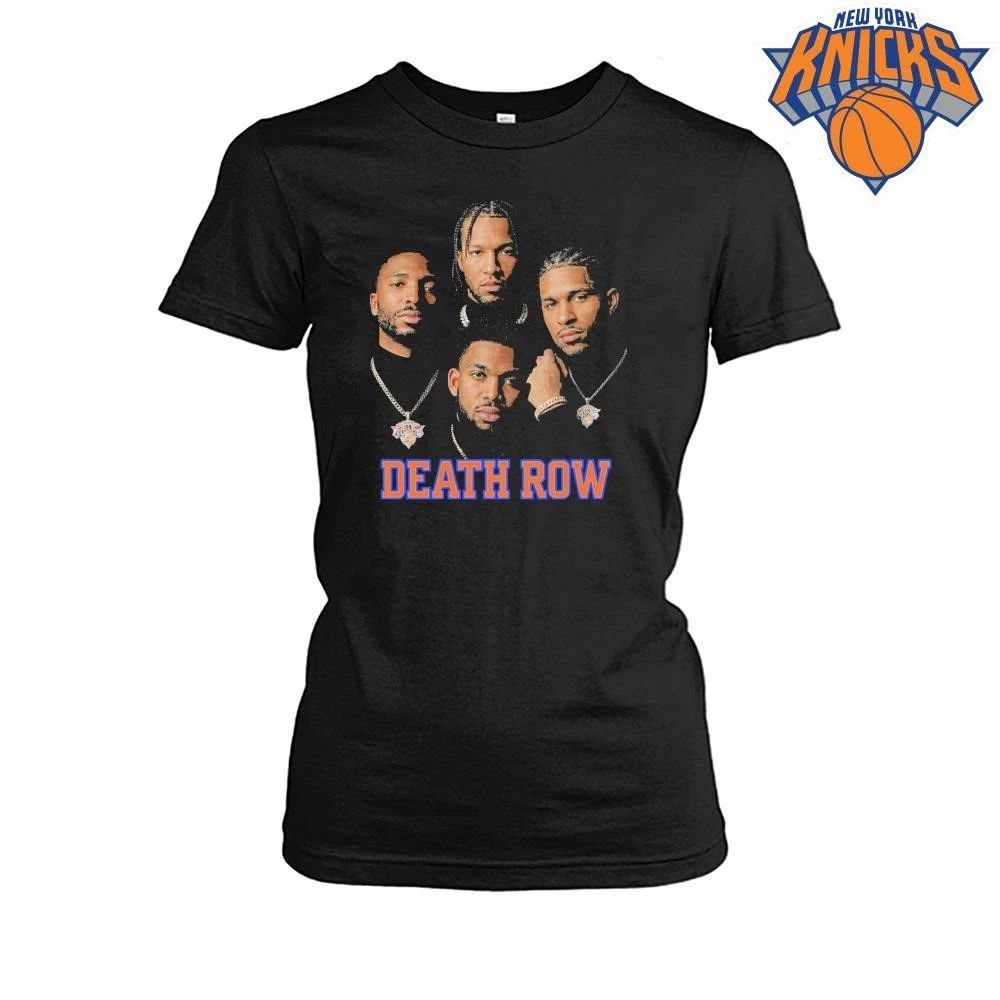 New York Knicks Death Row Records Hip Hop Team Players Graphic NBA Finals 2026 Shirt