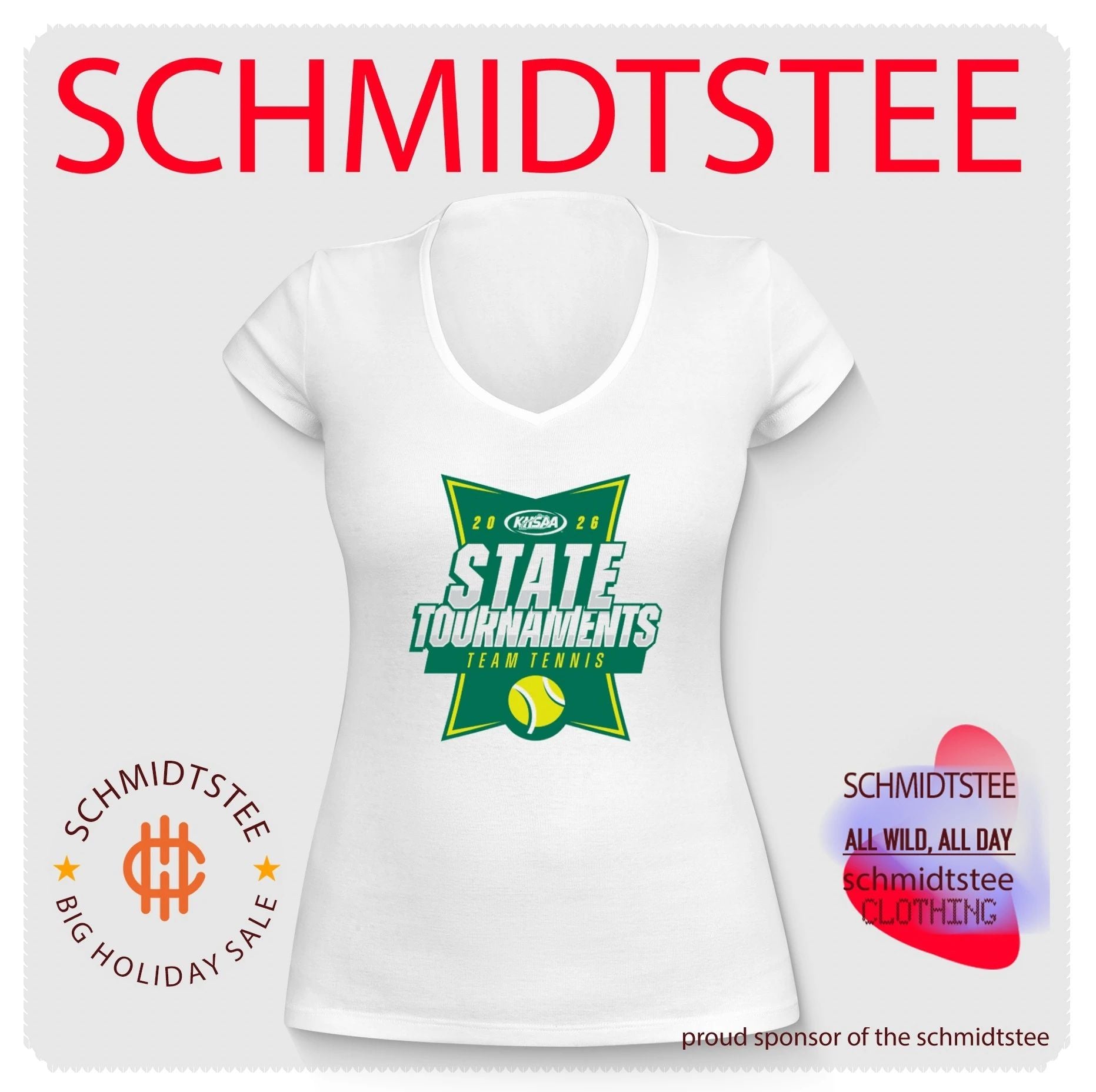 2026 KHSAA Team Tennis State Championships logo shirt