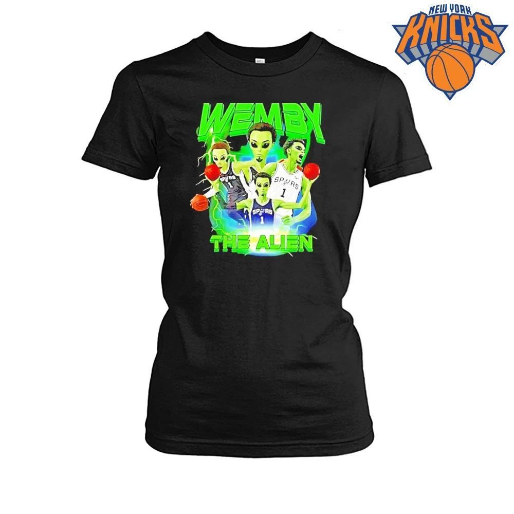 Victor Wembanyama San Antonio Spurs Nba Finals 2026 Wemby The Alien Basketball Player Shirt