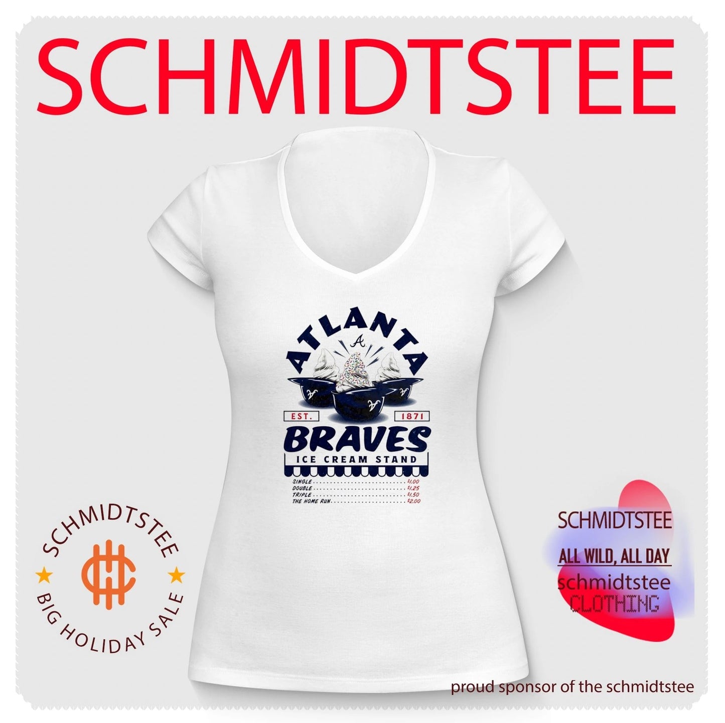 Atlanta Braves Ice Cream Stand shirt