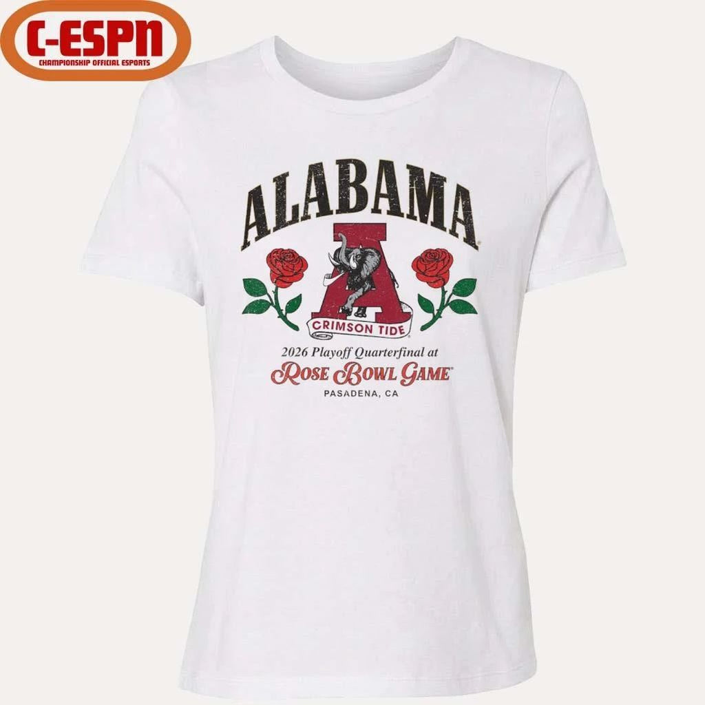 Retro Alabama Rose Bowl 2026 CFP shirt