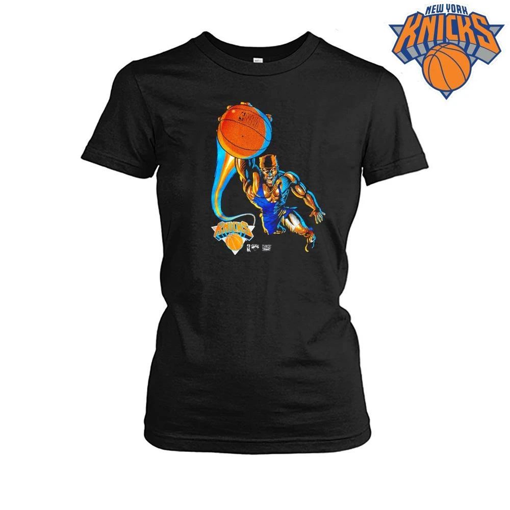 VINTAGE STYLE NEW YORK KNICKS Slam Dunk Basketball Graphic NBA Finals 2026 Shirt