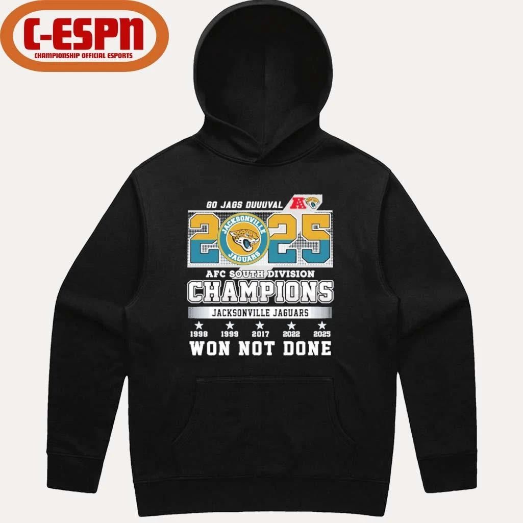 Jacksonville Jaguars AFC South Champions Go Jags Duuuval shirt
