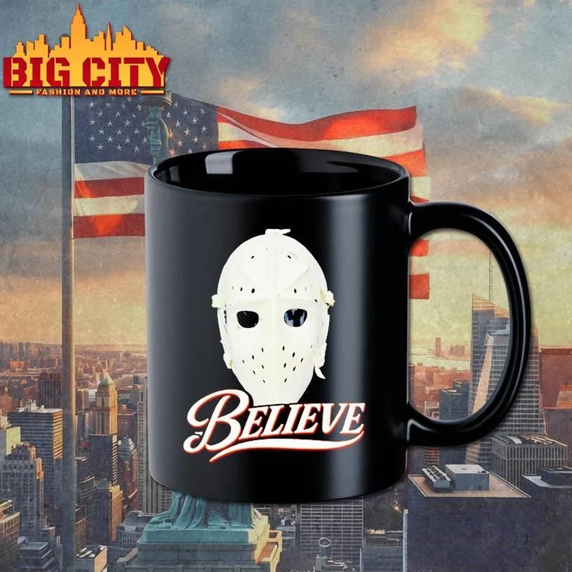 Philadelphia Hockey Believe 3 8 Chance Jason Voorhees Mask Shirt