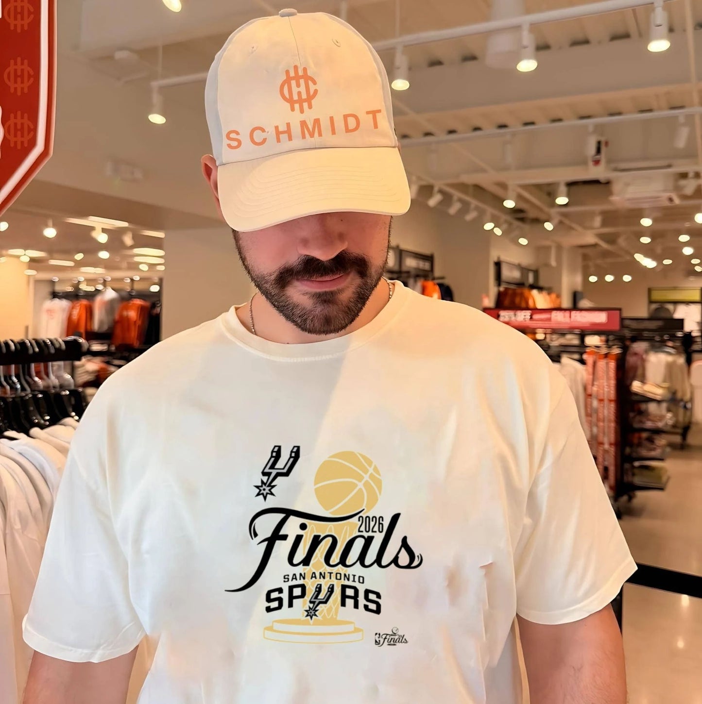 San Antonio Spurs 2026 NBA Finals Trophy Script shirt