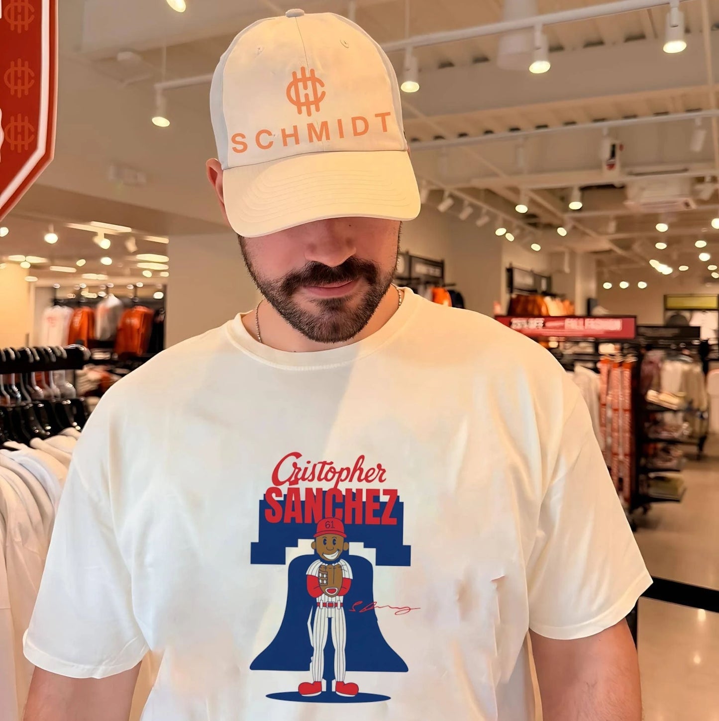 Cristopher Sanchez Phialdelphia Phillies Superstar Cartoon Toddler shirt