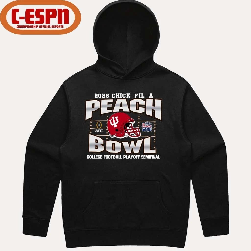 Indiana Hoosiers 2026 CFP Peach Bowl Shirt