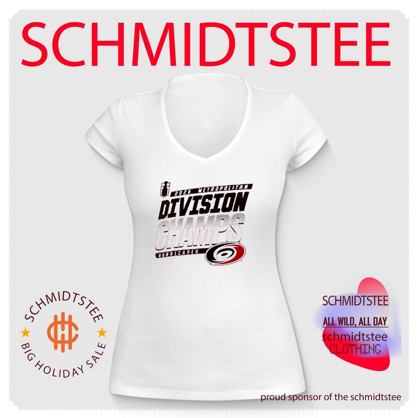 Carolina Hurricanes 2026 Metropolitan Division Champions Locker Room shirt