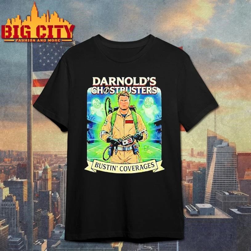 Seattle Sam Darnold Darnolds Ghostbusters Bustin Coverages Shirt