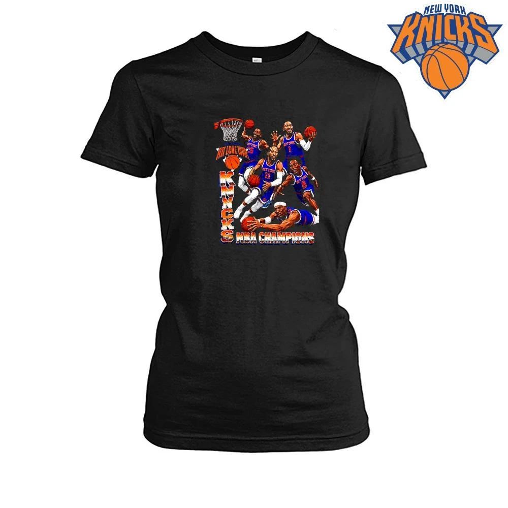 New York Knicks Champions NBA 2026 Roster Team Players Graphic Art Love War Shirt
