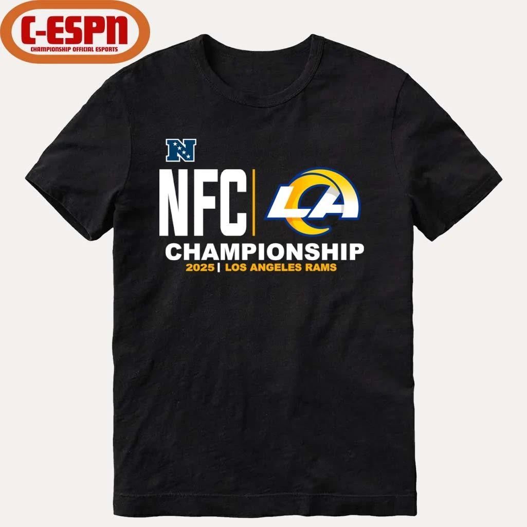 Los Angeles Rams 2026 NFC Football Championship Bound T-Shirt