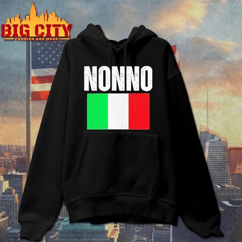Awesome Nonno Italians Flag Shirt
