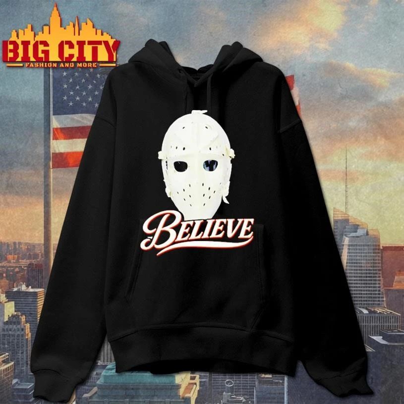 Philadelphia Hockey Believe 3 8 Chance Jason Voorhees Mask Shirt
