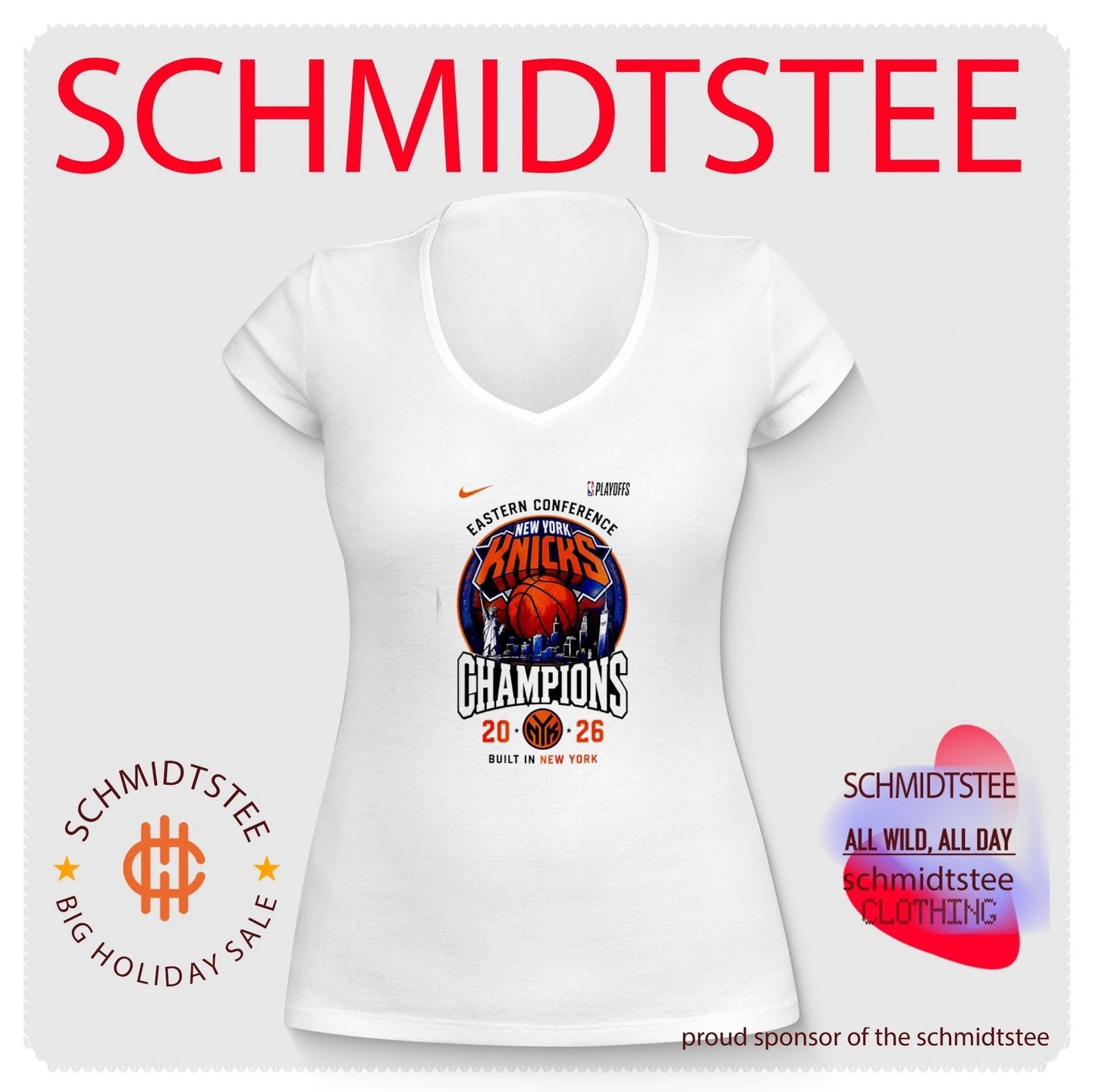 New York Knicks Eastern Conference Champions 2026 Built in New York shirt