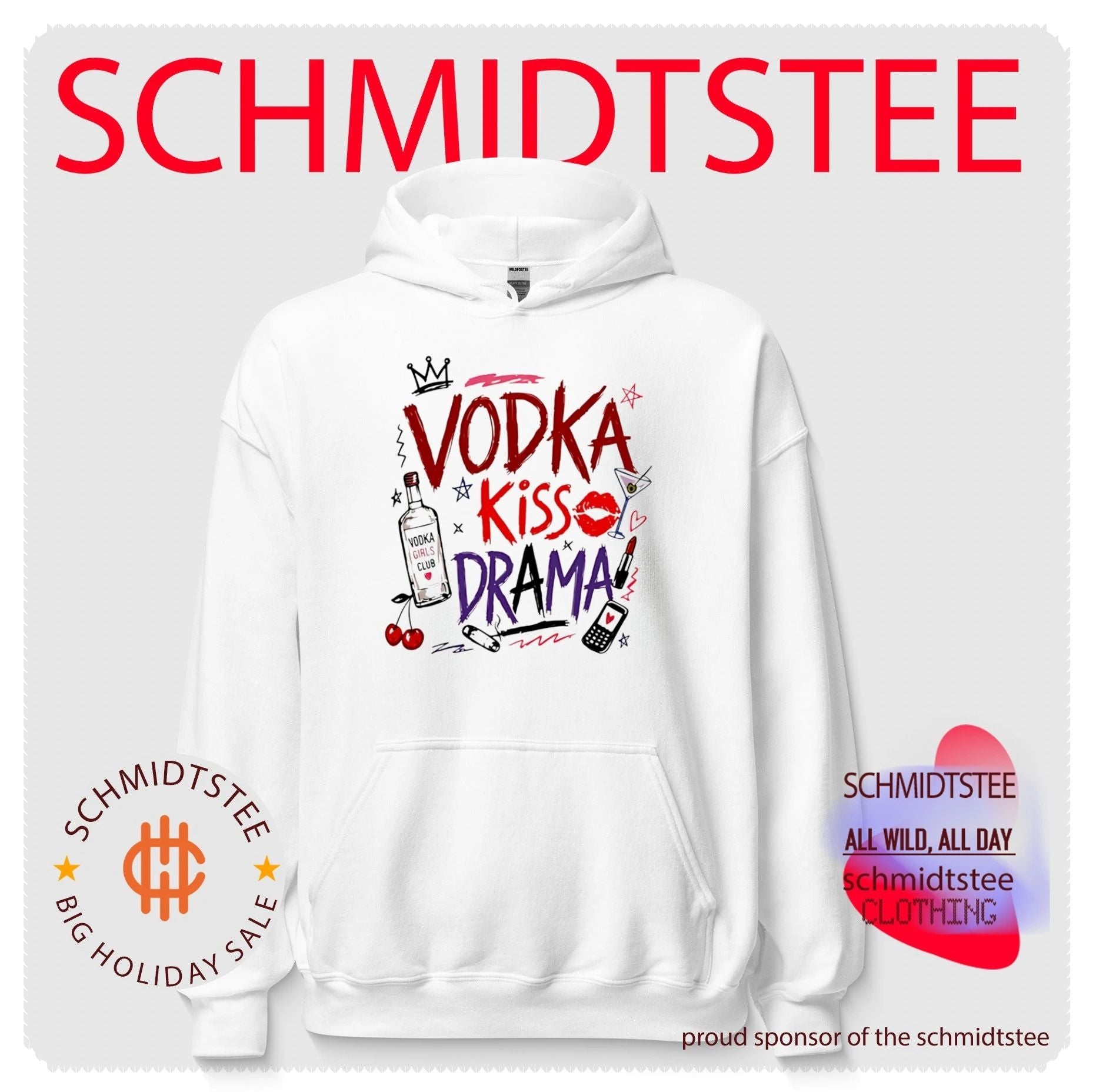 Vodka kiss drama vodka girls club shirt