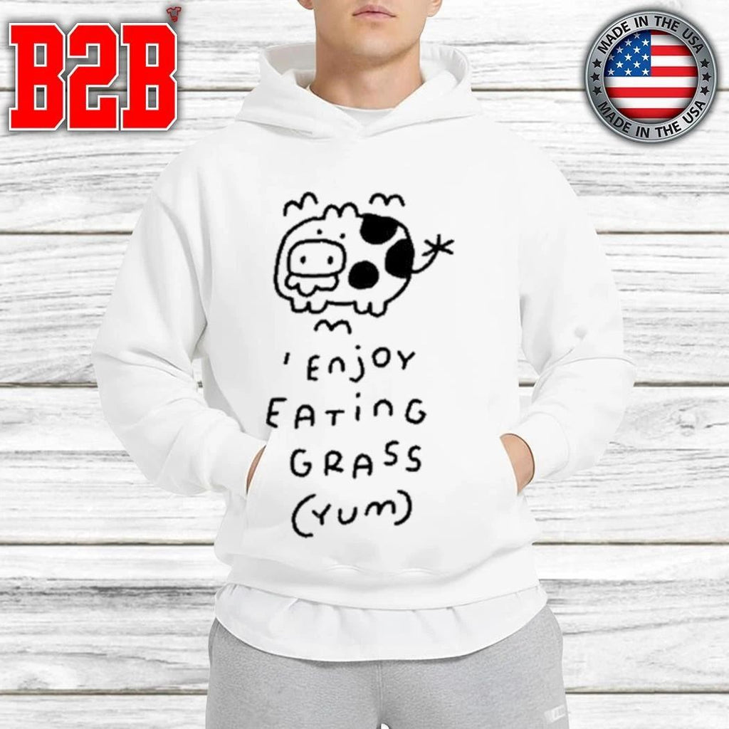 Momodraws Enjoy Eating Grass Yum Shirt