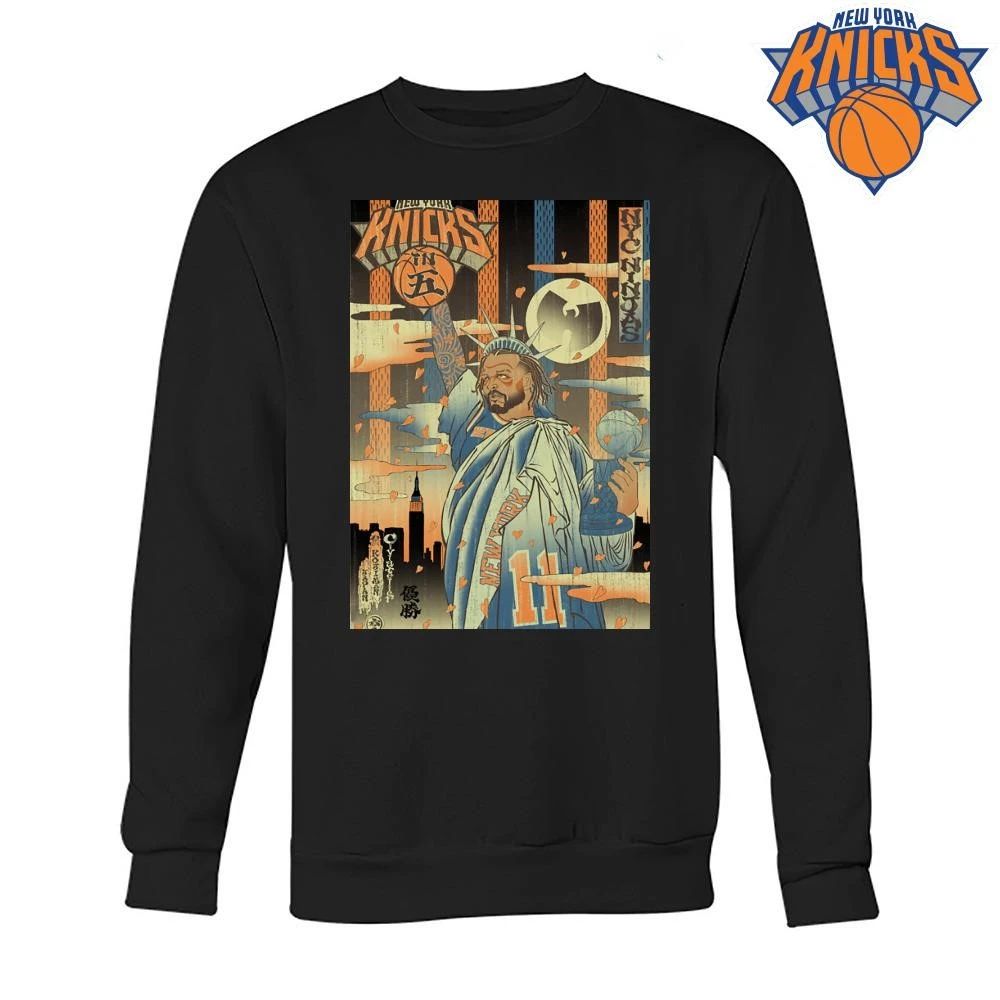 Jalen Brunson Number 11 Statue of Liberty Wu Tang New York Knicks Champions NBA 2026 Shirt