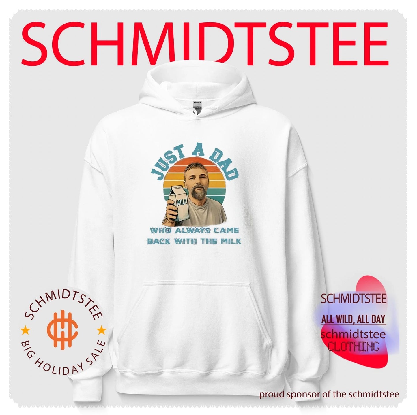 Just a dad who always came back with the milk meme retro shirt