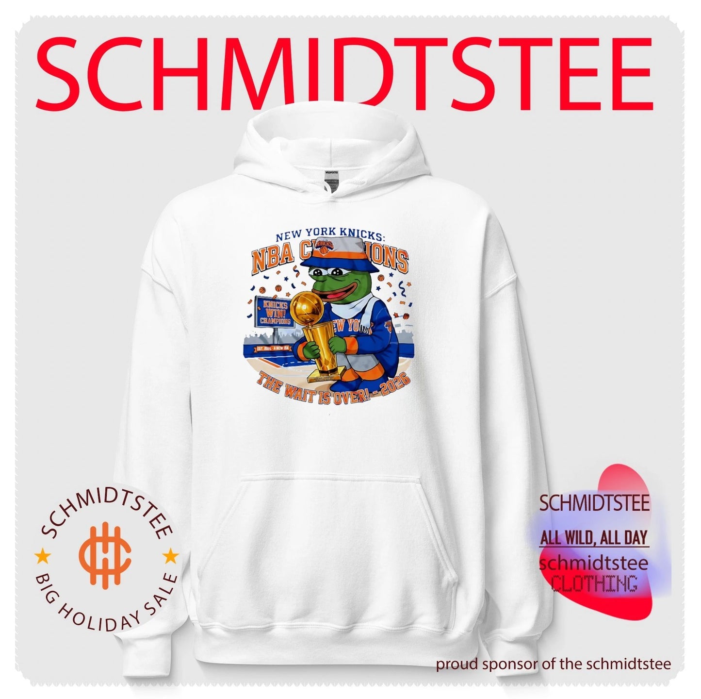 Pepe The Frog New York Knicks 2026 NBA Champions Shirt
