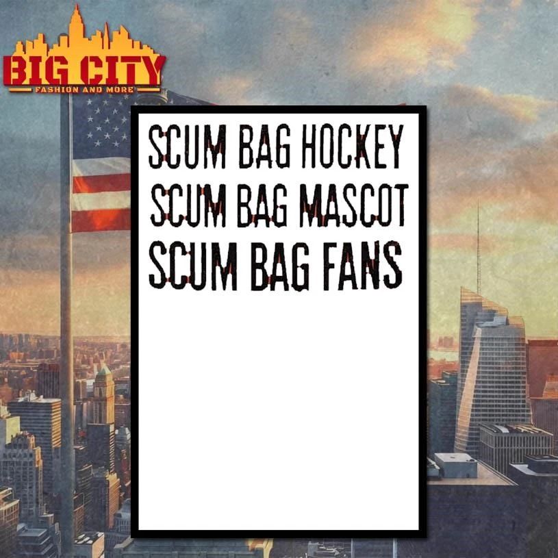 Philadelphia Scumbag Hockey Scumbag Mascot Shirt
