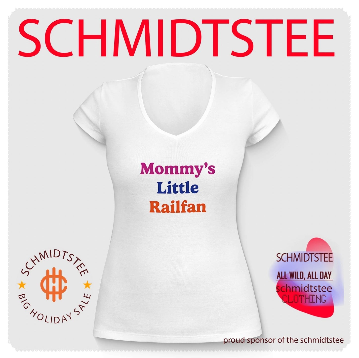 Mommy Little Railfan Shirt