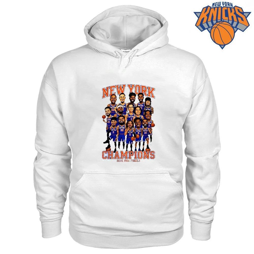 New York Knicks 2026 NBA Finals Champions All Team Vintage Shirt