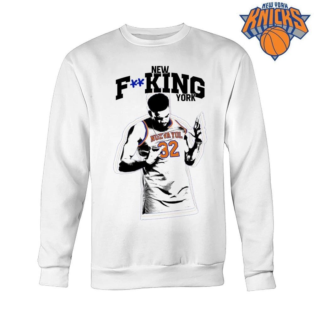 New York Knicks Karl Anthony Towns KAT 32 New Fucking York Nueva Yol Vintage Graphic NBA Finals 2026 Shirt