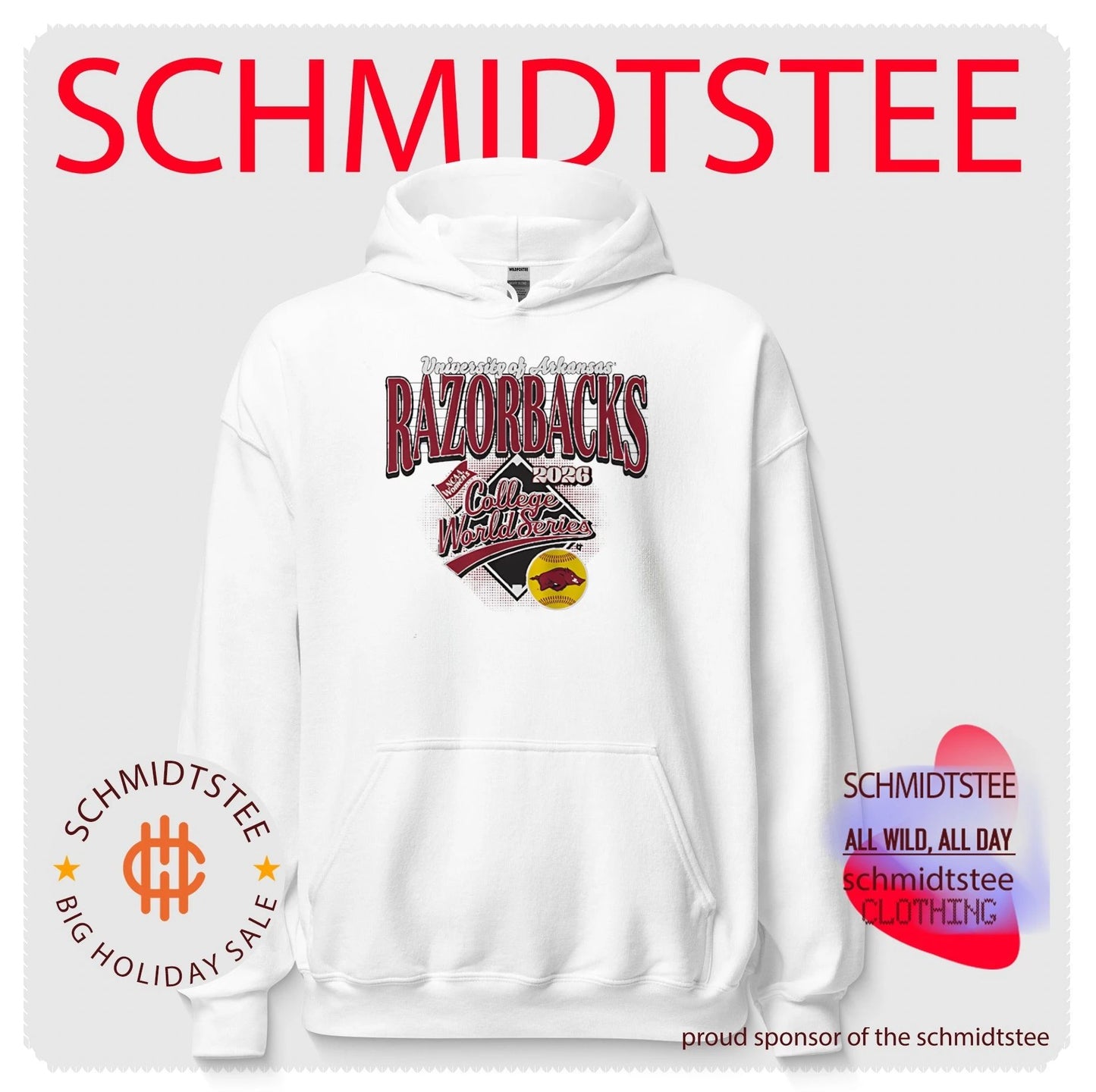 Arkansas Softball 2026 Women’s College World Series shirt