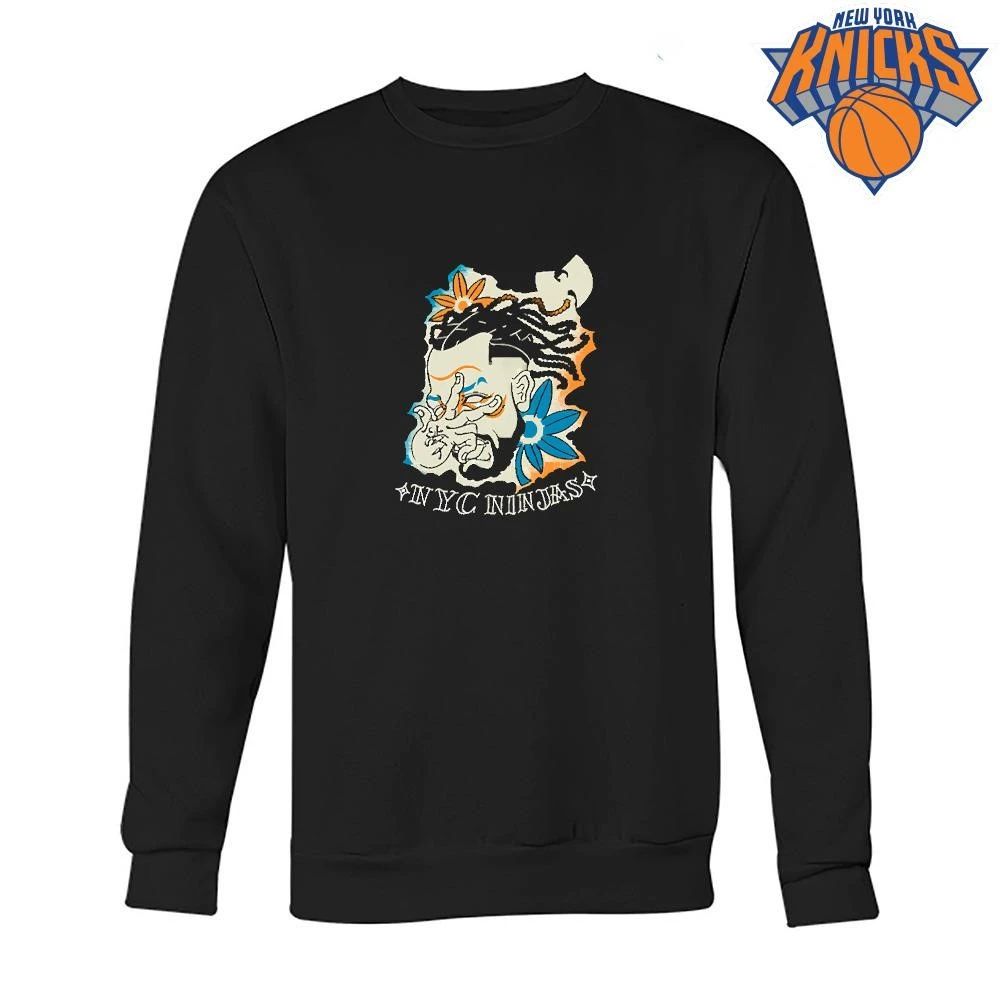 New York Knicks Champions NBA 2026 NYC Ninjas Wu Tang Clan Anime Style Tattoo Shirt