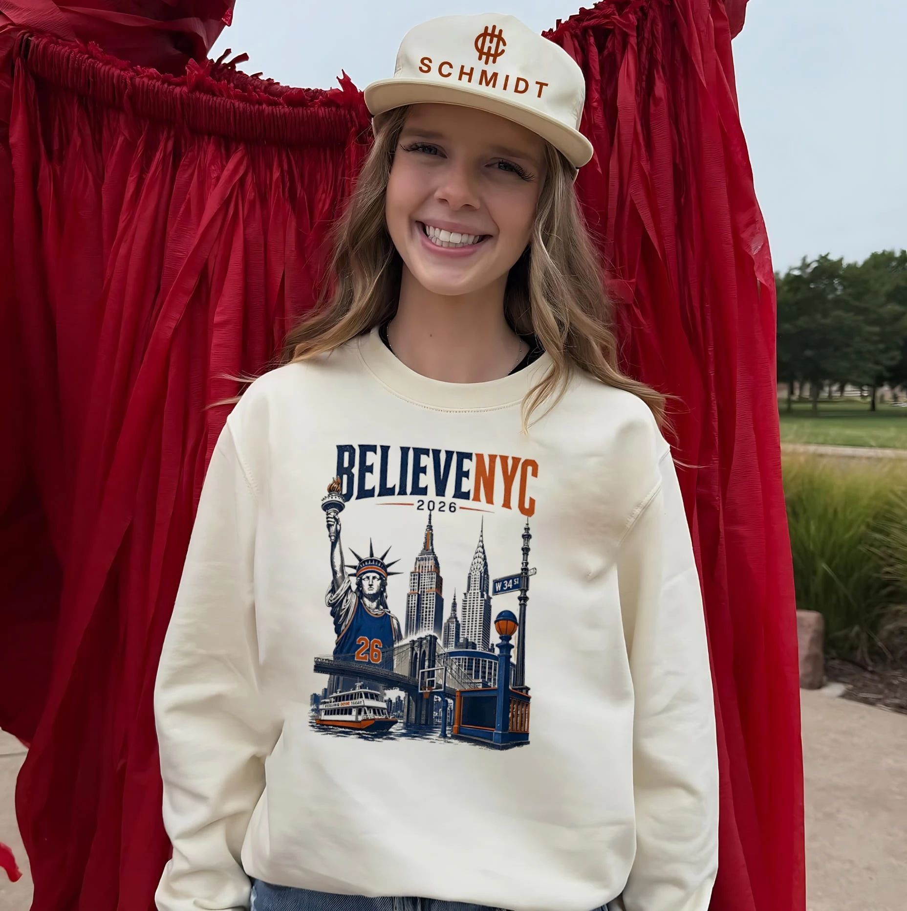 Believe New York Knicks 2026 Champions illustration shirt
