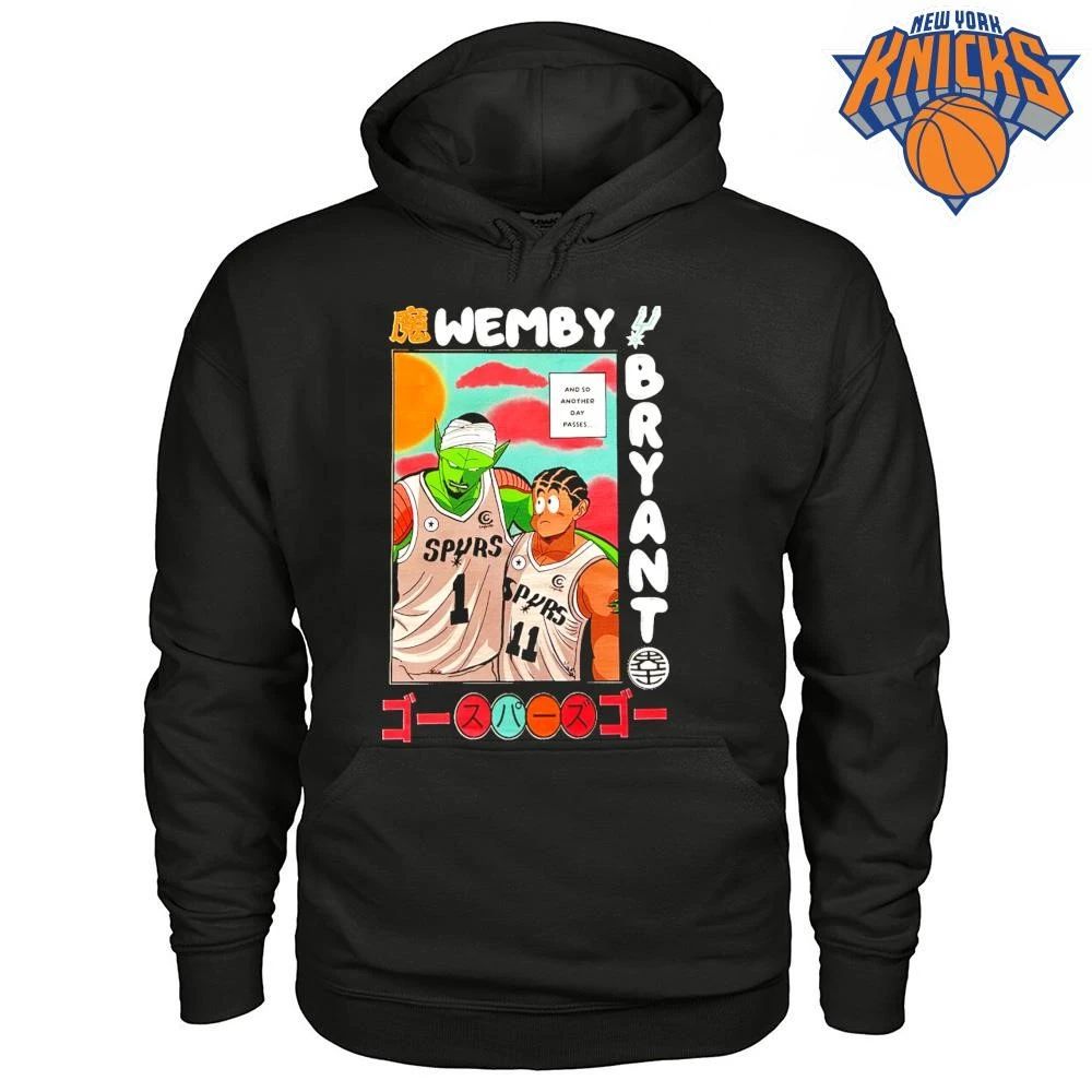 Victor Wembanyama Stephon Castle Dragon Ball Piccolo Goku San Antonio Spurs NBA Finals 2026 Shirt