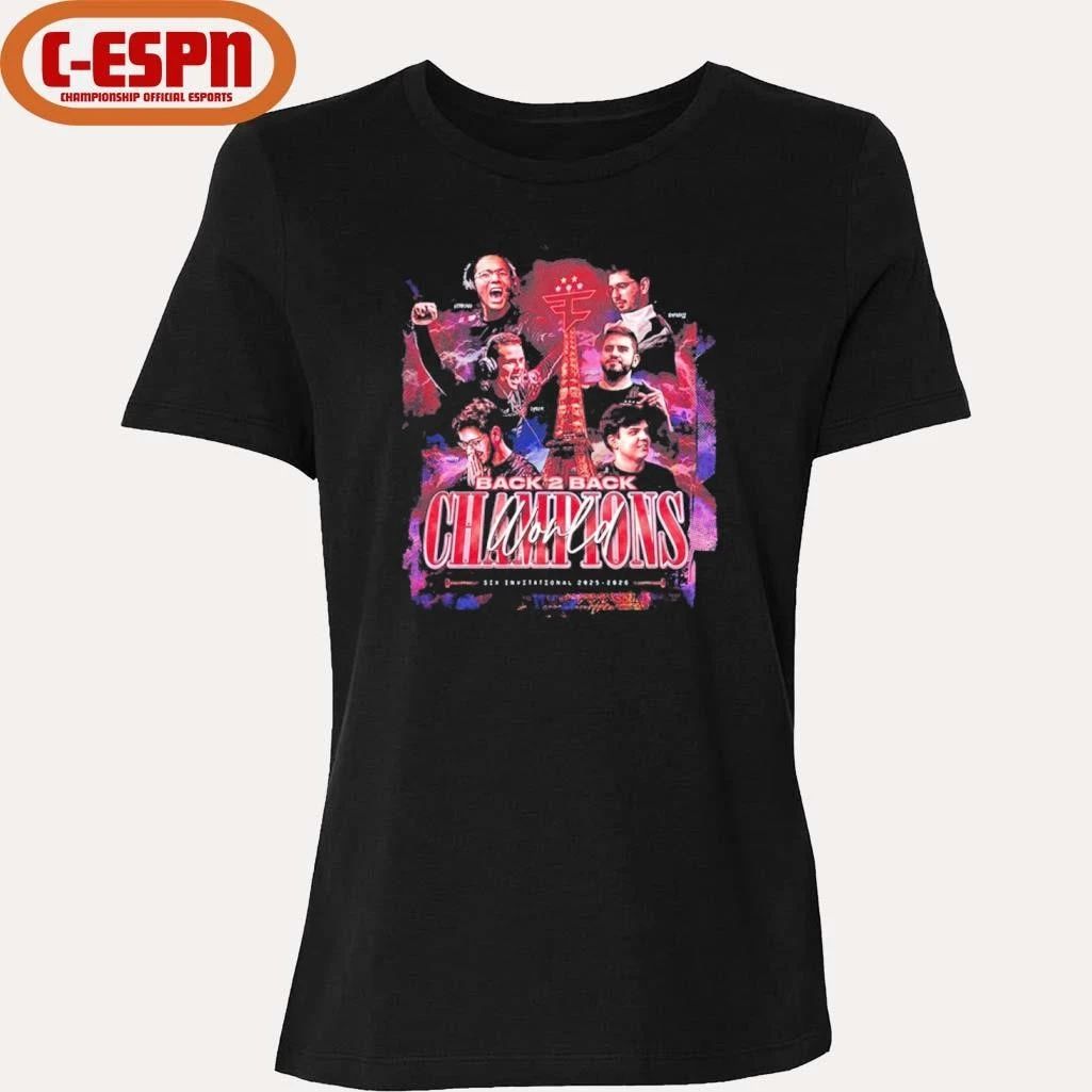 FaZe Clan Back 2 Back World Champions Six Invivational Shirt