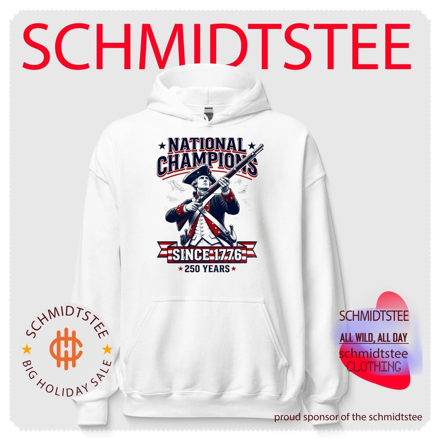 National Champions since 1776 250 years shirt