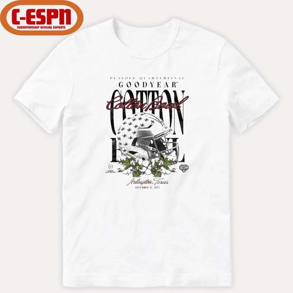 Ohio State Buckeyes 2025 Cotton Bowl Helmet Shirt