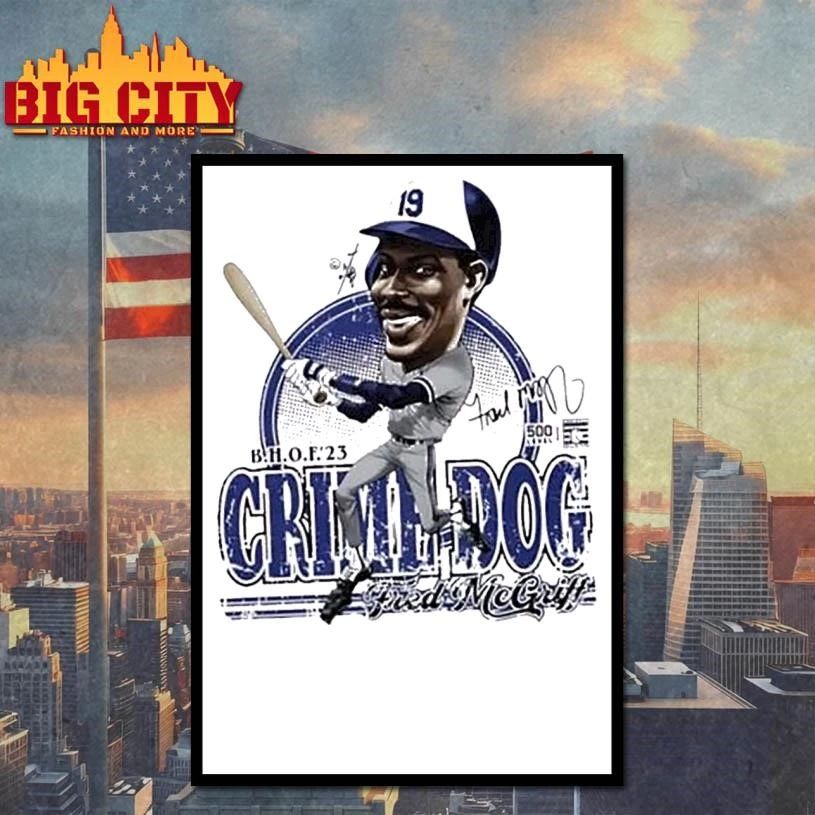 Fred McGriff Toronto Blue Jays Baseball Bruce Stark Signature Shirt