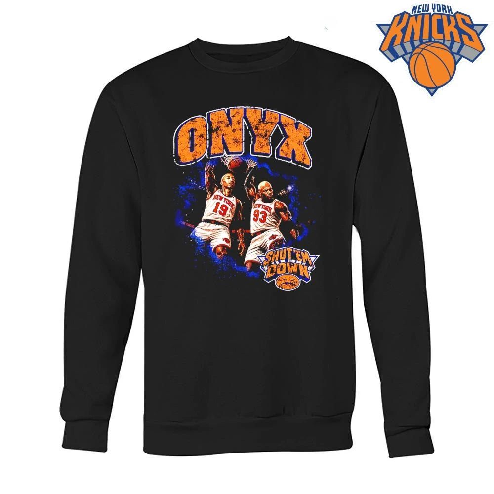 New York Knicks Onyx Shut Em Down NBA Finals 2026 Graphic T Shirt