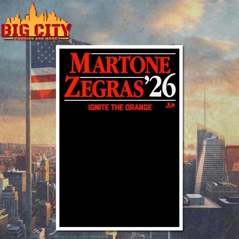 Martone-Zegras ’26 NHL Ignite The Orange playoffs Shirt