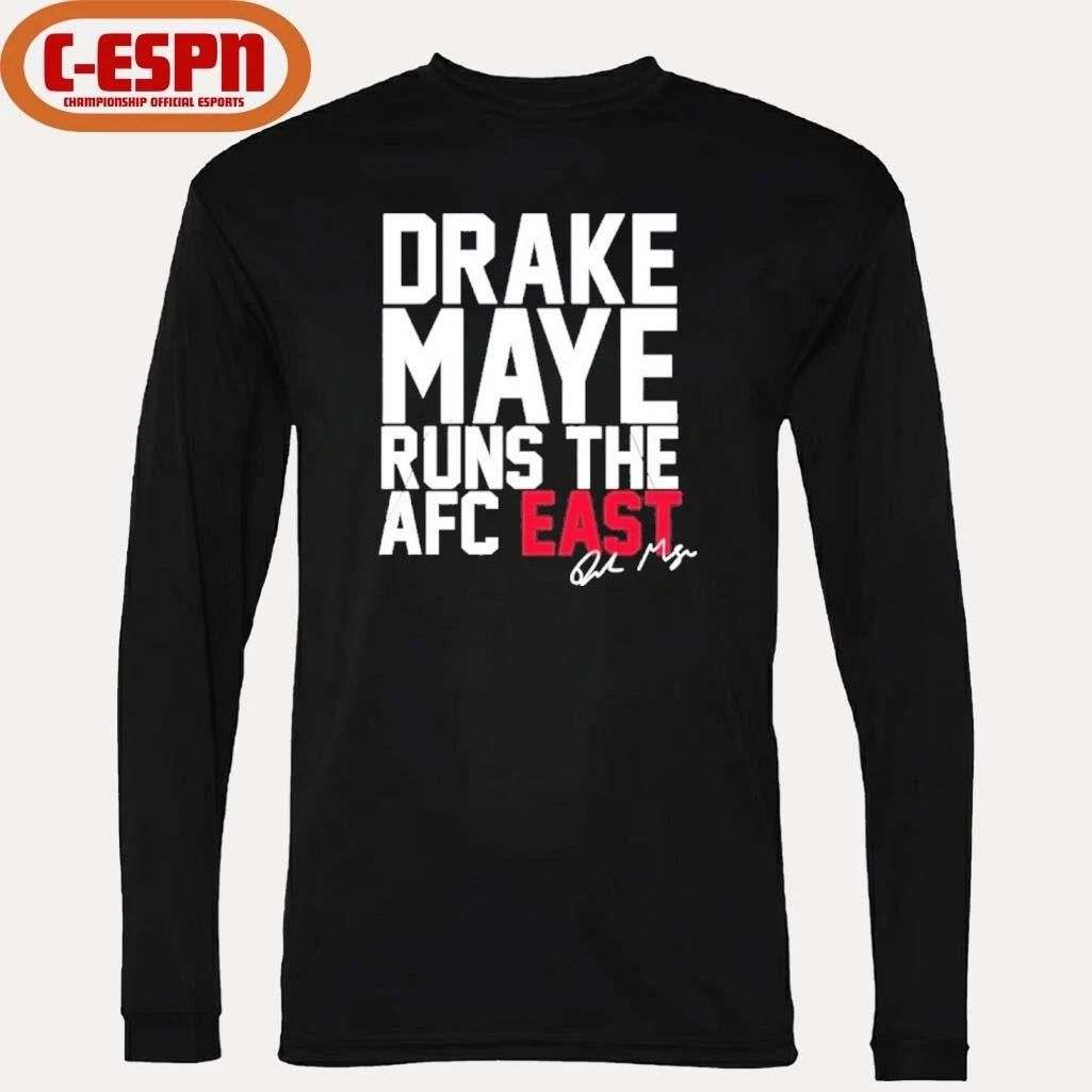 Drake Maye Runs The AFC East Champions shirt