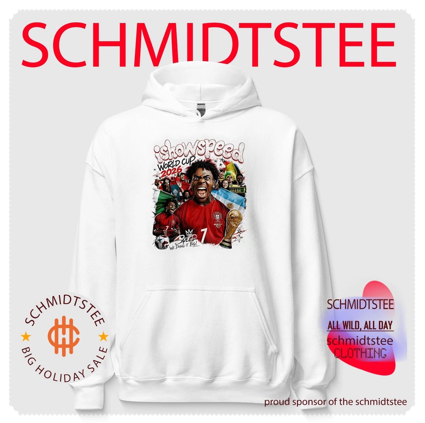 Ishowspeed World Cup 2026 we doing it big signature shirt