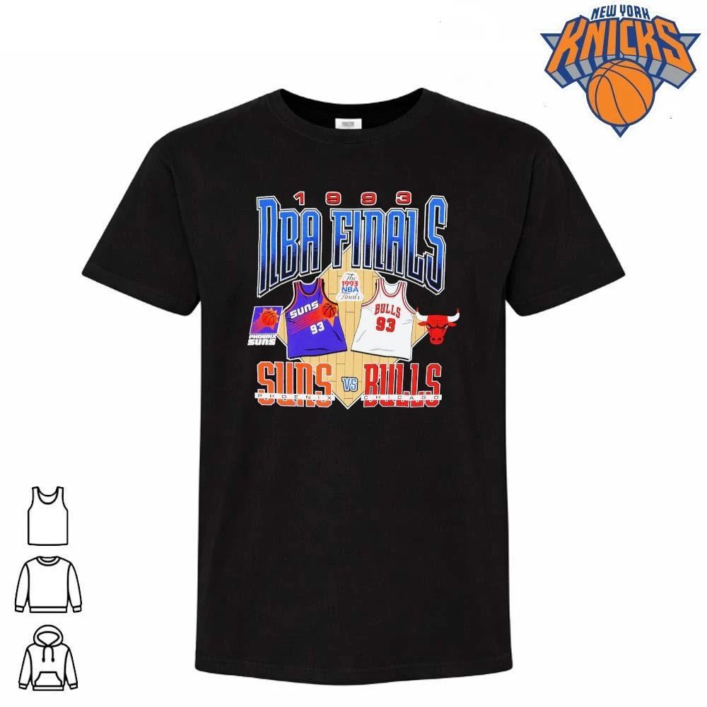 Chicago Bulls vs Phoenix Suns 1993 NBA Historic Finals Mitchell & Ness Vintage Shirt