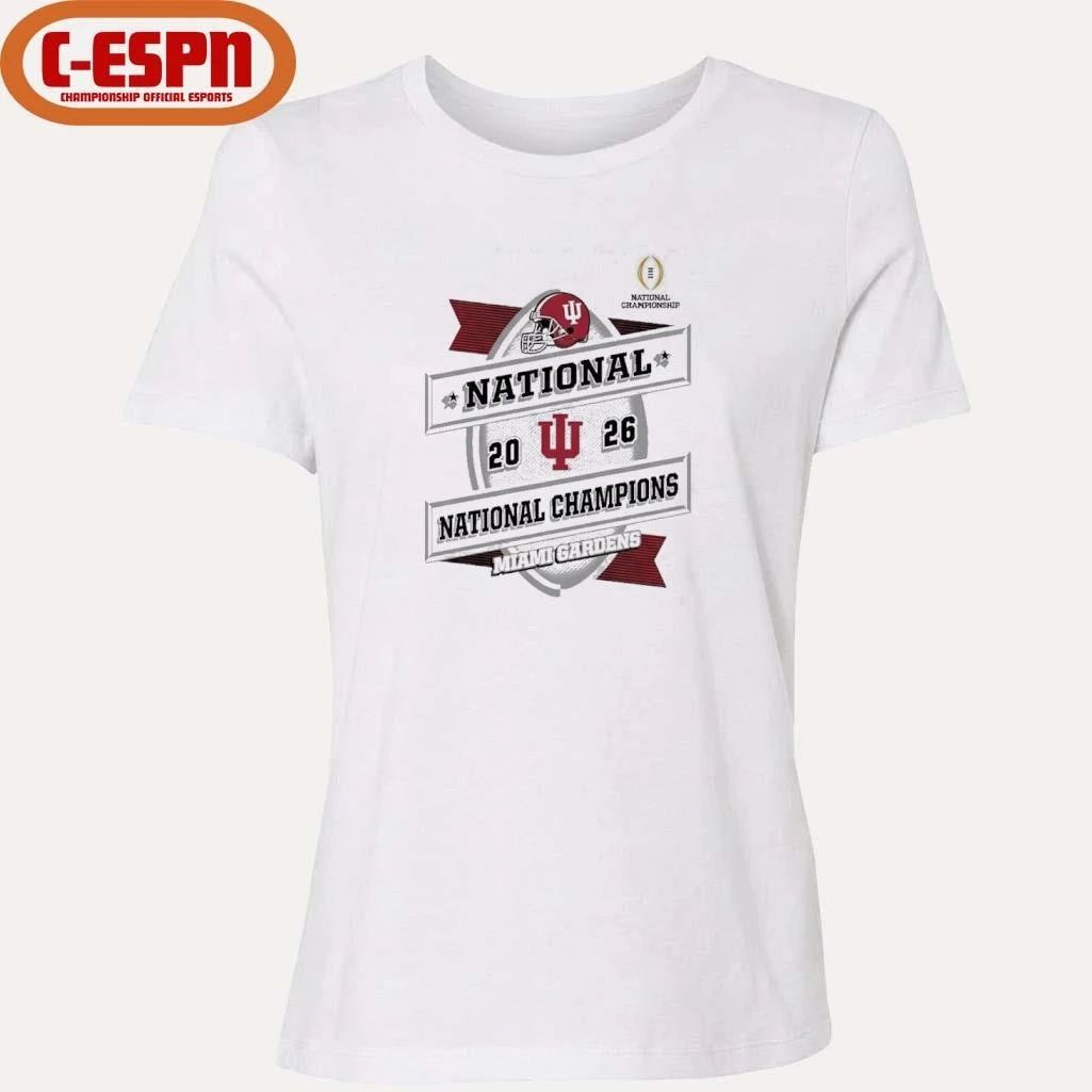 National Champions 2026 Indiana Hoosiers Football, Miami Gardens T-Shirt