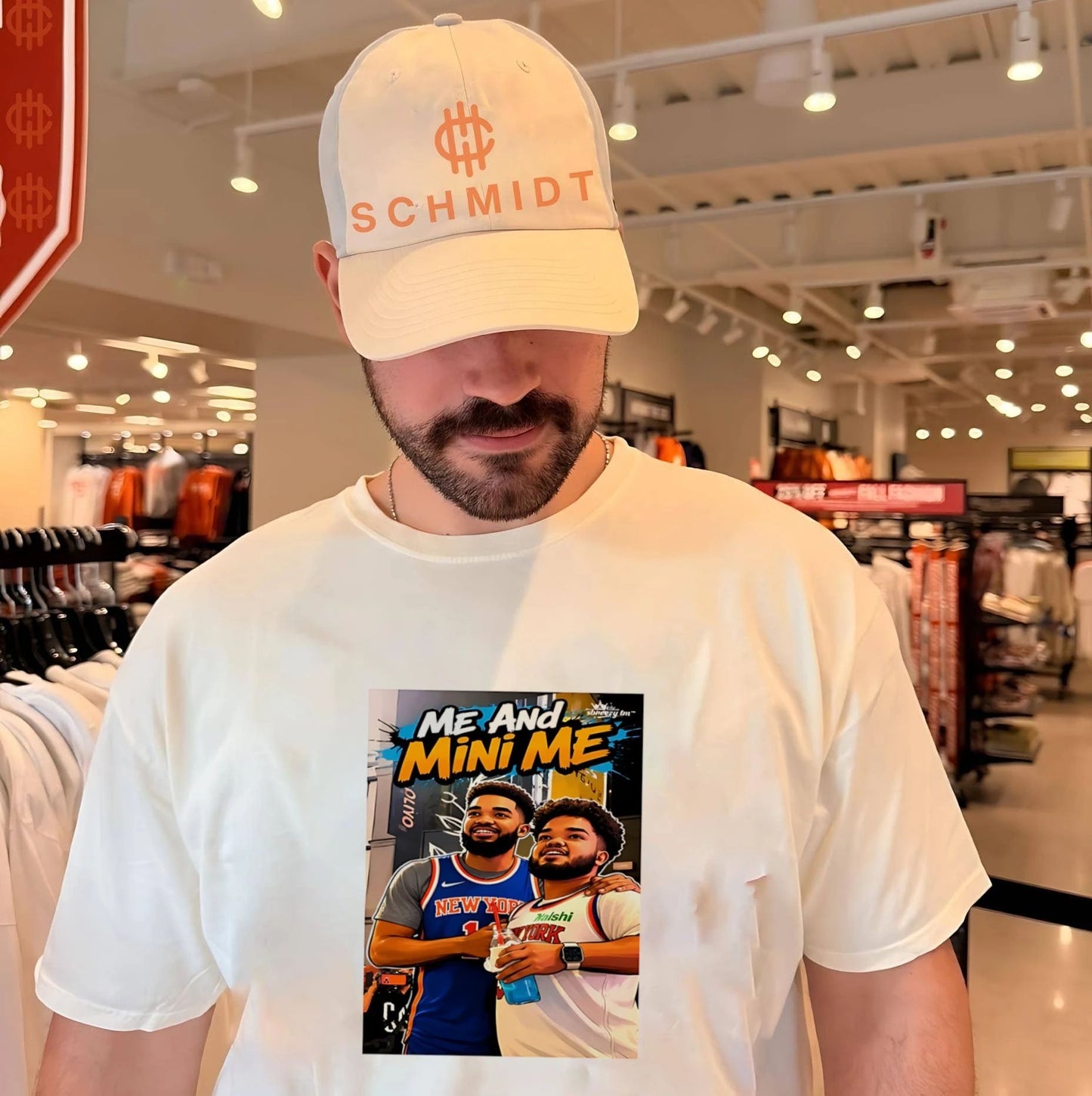 New York Knicks Karl Anthony Towns me and mini me illustration shirt