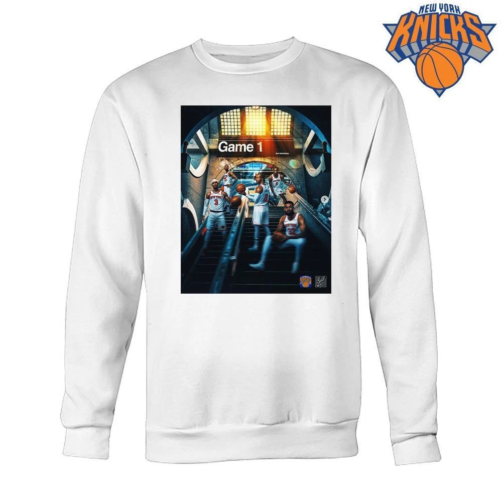 NBA Finals 2026 Game 1 New York Knicks Jalen Brunson Josh Hart Subway Station Basketball shirt