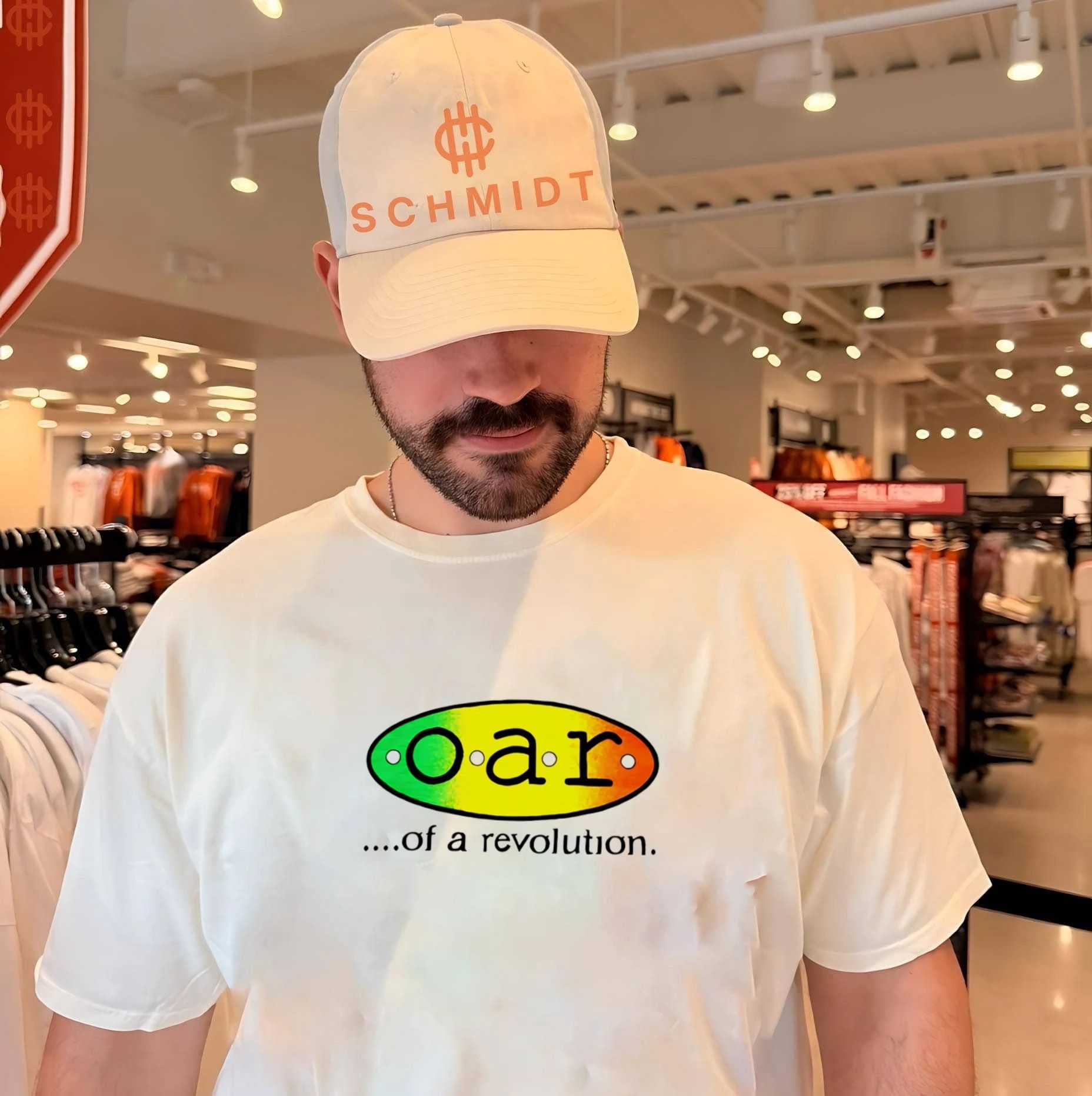 OAR Of A Revolution Gradient logo shirt